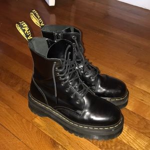 JADON BOOT SMOOTH LEATHER PLATFORMS